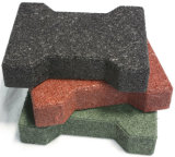 Multi Size Square Type Rubber Tile with Different