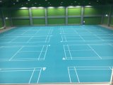Badminton Courts PVC Sports Flooring with Hook & Loop Indoor