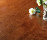 Multi Layer Engineered Wood Floor, Rustic Engineered Birch Flooring with Parquet Design