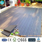 Red Brown Solid Decking WPC Terrace Decking