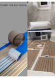Aquland Wood Plastic Composite Felxible Synthetic Teak Boat Decking/Wood Composite Boat Flooring