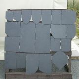 Shaped Grey/Green/Black Slate Roofing Tile for Foor Building