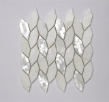 2017 New Design Mother of Pearl Shell Mix Marble Mosaic Tile for Wall