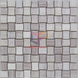 Natural Grey Wood Marble Made Mosaic Tiles (CFS987)