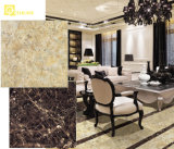 Super Black Tile Golden Polished Marble Floor Tiles in Factory