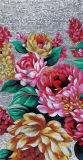 Peony Flower Picture Art Glass Mosaic (CFD224)