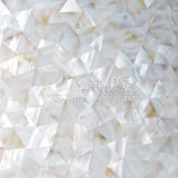 Freshwater Shell Mother Pearl Irregular Triangle Pure White Mosaic Tile