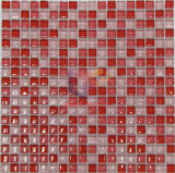 Pink and Red Glass Mosaic (CFC279)