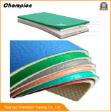 PVC Sports Flooring for Basketball, Badminton, Table Tennis Court; Anti Slip PVC Vinyl Commercial Sports Flooring