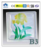 Jinghua High Quality Artistic B-3 Painting Glass Block/Brick