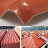 Sun Proof Spanish PVC Roof Tile for Villa