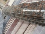 Natural Brown Granite Tan Brown Stone Tile/Slab/Skirting/Step/Riser/Counter Top/Pillar/Column/Stair/Kerb/Cube Sawn Edge