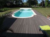 Wood Plastic Composite WPC Flooring WPC Deckings for Swimming Pools