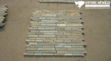 High Quality Grey/Multicolor/Rusty Slate Mosaic for Wall Cladding Tile