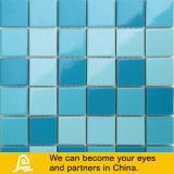 Mosaic Tiles, Blue Ceramic Mosaic for Swimming Pool 6mm