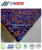 Colorful EPDM Particles and Single Component Glue Mixed Elastic Laminated Flooring