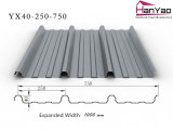 New Steel Roof Tile Roofing Sheet Yx40-250-750