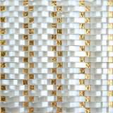 Factory Price for Yellow Linear Backsplash Glass Mosaic Egypt