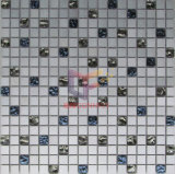 Rainbow Glass Mix Aluminium Alloy Mosaic Tile (CFA48)