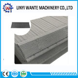 Wood Type Flat Roofing Stone Coated Metal Roof Tiles