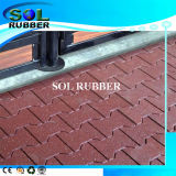 Residential Outdoor Floor Paver Interlock Rubber Tile