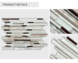 Factory Direct Wholesale Indoor Decoration Material Strip Glass Mosaic Tile
