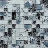 Cheap Price Europea Style Ice Crack Glass Mosaic Tiles for Wall