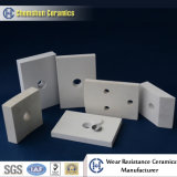 Alumina Ceramic Weldable Tile with Ceramic Plug and Steel Ferrule