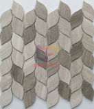 Wood Marble Made Leaf Like Mosaic Tile (CFS1148)