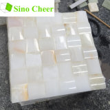 Chinese White Onyx Marble Mosaic Tile Price
