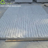 Ql-310L Pure White Quartzite Background Wall Cladding Tile Hilled Finish