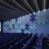 Decorative Pet Acoustic Absorbent Tiles for Theater Wall