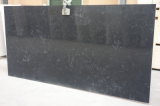 White Vein Black Quartz V2881-Slabs
