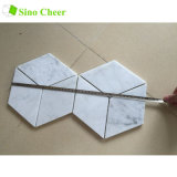 Hotel Floor and Wall Decoration White Carrara Marble Tile Wholesale