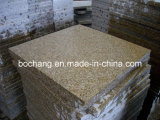 G682 Yellow Granite Tile with Polished Flamed