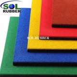 Colored Playground Outdoor Rubber Flooring Tile