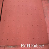Pigmented Interlocking Rubber Gym Tiles for Horse
