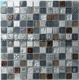Resin, Stone and Glass Mixed Mosaic Tile Ceramic Wall Tile