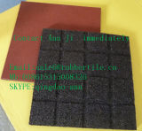 Safety Playground Rubber Tiles, Recycled Kindergarten Tile