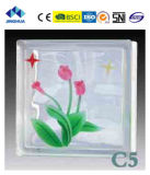Jinghua High Quality Artistic C-5 Painting Glass Block/Brick