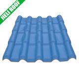 Anti-UV Color Lasting Plastic Spanish Roof Tile