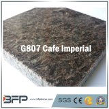 Wholesale Cafe Imperial Polished Granite Stone Tile for Kitchen Countertops