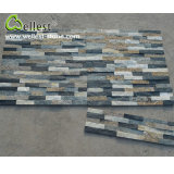 Multi Color Mixed Quartzitz Stacked Ledge Culture Stone Wall Tile