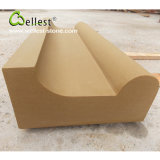 Yellow Sandstone Molding and Border Pencil Liners/Skirting