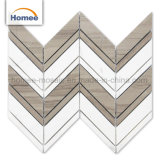 Kitchen Backsplash Home Decor Carrara White Marble Waterjet Tile Mosaic