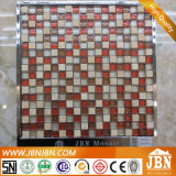 Cream Marfil, Cold Spray and Convex Surface Glass Mosaic (M815052)
