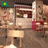 Indoor and Commercial Wood Grain Interlocking PVC Vinyl Floor Changlong Clw-43