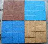 Top-Brick EPDM Rubber Tile for Sidewalks / Carpet (A-DJ-34)
