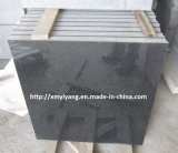 Polished G684 Granite Tiles, Black Basalt Tiles