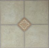 PVC Slate Embossed Geometrical Pattern Vinly Floor Tiles